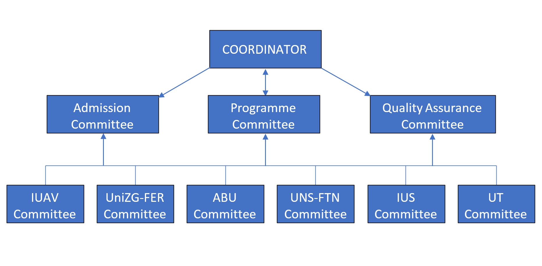 Master’s Programme Organization Structure